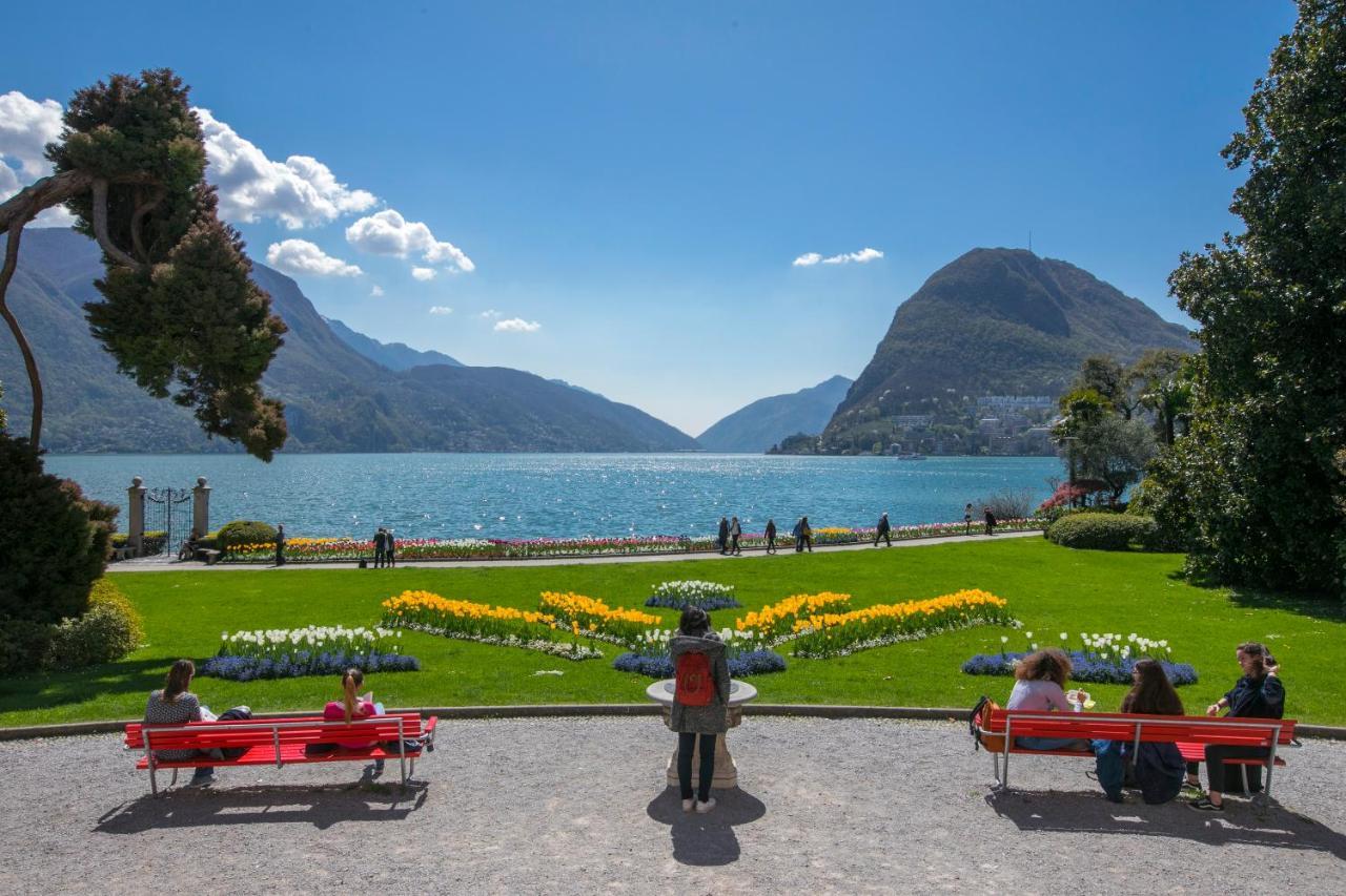 Prestige Du Lac 27 - Happy Rentals Lugano Eksteriør billede